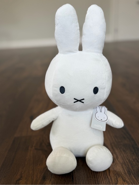 Miffy Other - Miffy 14” White Plush Bunny Stuffed Animal NEW With Tags NWT